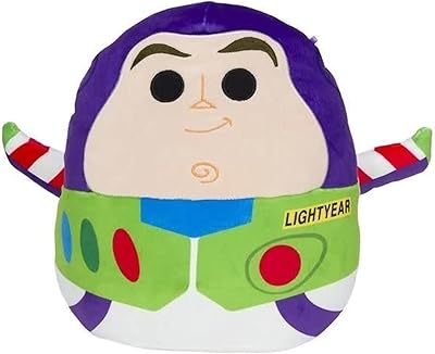 Jouet squishmallow kelly - disney buzz l'éclair - 8" (20 cm) - produit