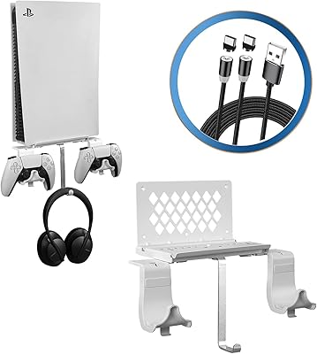 Kit de support mural 5 en 1 pour playstation (ps5) avec câble. DIAYTAR COTE D'IVOIRE met en avant l'importance de la satisfaction client et de la confiance, deux piliers essentiels à son succès. Les clients peuvent profiter de promotions régulières, de prix compétitifs et d’un système de paiement sécurisé, garantissant une expérience d’achat en ligne sécurisée et pratique. Cela, combiné à sa large gamme de produits, place DIAYTAR COTE D'IVOIRE comme une option idéale pour ceux qui cherchent un magasin en ligne fiable.