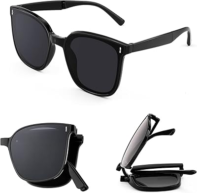Lunettes de soleil pliables pour femmes et hommes, carrées pliantes, faciles à transporter, lentilles de protection uv400, lunettes de soleil de protection solaire adaptées pour l'été en plein air, plage, voyage, camping. Avec plus de 300 000 références dans son catalogue, DIAYTAR COTE D'IVOIRE se positionne comme la boutique en ligne la plus complète de Côte d'Ivoire. Cette platforme de vente en ligne ambitionne de répondre à toutes les demandes des consommateurs ivoiriens, qu'il s'agisse d'électronique, de livres, de produits d'hygiène ou de décoration. L'objectif de DIAYTAR COTE D'IVOIRE est d'offrir à ses clients une expérience de shopping en ligne inégalée, grâce à des processus de paiement simples et à des délais de livraison rapides.