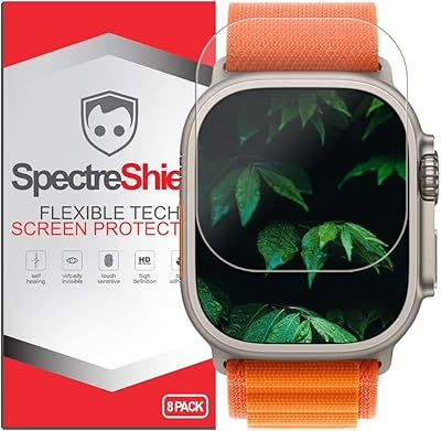 Protecteur d'écran spectre shield pour apple watch ultra 49 mm, accessoires à couverture complète en tpu flexible (8 pièces). Avec une offre étendue allant des produits électroménagers aux accessoires de mode, DIAYTAR COTE D'IVOIRE est le point de référence pour les consommateurs ivoiriens. La variété des produits est un atout majeur pour cette boutique en ligne. Les clients peuvent trouver tout ce dont ils ont besoin sous un même toit virtuel.