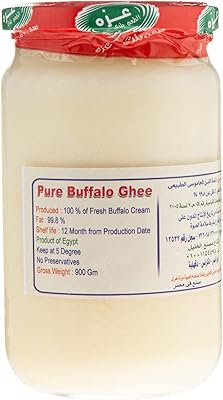 Mon ghee de buffle égyptien pur, 900 grammes