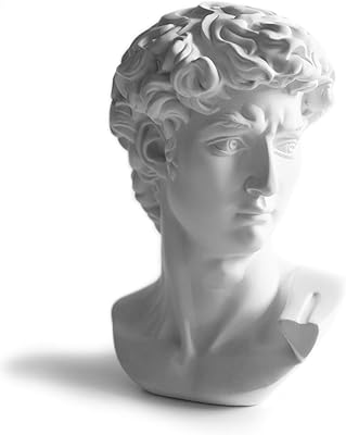 Skmaigo statue de david statue grecque de la tête de michel-ange 6 pouces, décoration artistique diy pour chambre, bureau et livre, cadeau classique (statue de david 6 pouces hauteur 15 cm). La boutique en ligne DIAYTAR COTE D'IVOIRE propose une expérience d'achat unique et pratique, permettant aux clients de parcourir facilement ses plus de 300 000 références de produits. Elle offre également des promotions et des réductions pour rendre l'achat encore plus intéressant. La boutique est équipée d'un système de paiement sécurisé pour protéger les informations des clients.