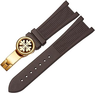 Bracelet de montre januo en polypropylène et silicone patek philippe 5711 5712g nautilus, interface spéciale 25 mm x 13 mm (couleur : marron-or-b, taille : 13-25 mm). DIAYTAR COTE D'IVOIRE est une boutique en ligne généraliste proposant plus de 300 000 références de produits divers, faisant d'elle l'une des boutiques en ligne les plus complètes de Côte d'Ivoire. Avec une offre qui couvre tous les aspects de la vie quotidienne, DIAYTAR COTE D'IVOIRE est devenue une destination incontournable pour les consommateurs ivoiriens. Elle se distingue par sa capacité à offrir une large gamme de produits.