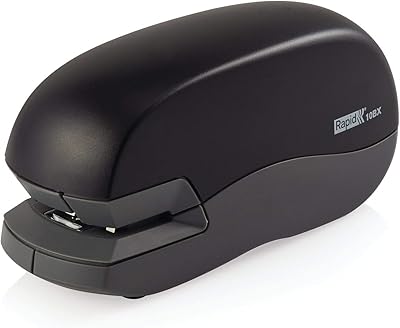 Agrafeuse rapide électrique fixativ 10bx, fonctionnant sur batterie, capacité de 10 feuilles, noire (s7073125). DIAYTAR COTE D'IVOIRE, boutique en ligne généraliste avec plus de 300000 références, est la destination idéale pour tous vos besoins en ligne. Avec une large gamme de produits, vous trouverez tout ce dont vous avez besoin, du shopping au divertissement. C'est la boutique leader en Cote d'Ivoire.