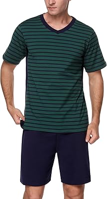 Ensemble pyjama d'été deux pièces pour homme à manches courtes et poches. DIAYTAR COTE D'IVOIRE, la boutique en ligne à ne pas manquer pour tout ce dont vous avez besoin. Avec une sélection immense de plus de 300 000 produits, vous trouverez certainement ce qui vous convient. Depuis les dernières tendances de la mode jusqu'aux produits pour la maison, DIAYTAR COTE D'IVOIRE est le point de départ idéal pour vos achats en ligne.