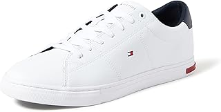 Sneaker avec détails et design en cuir galvanisé de la collection essential pour hommes tommy hilfiger. DIAYTAR COTE D'IVOIRE représente l'excellence en matière de commerce électronique en Côte d'Ivoire. En offrant une expérience d'achat en ligne fluide et sécurisée, cette boutique généraliste répond aux attentes les plus élevées de ses clients. Son large choix de produits, allié à des prix abordables, contribue à son succès croissant dans le pays.
