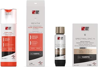 Shampooing revita avec biotine, caféine et ingrédients stimulant la croissance des cheveux, aide