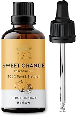 Huile essentielle d'orange douce avd organics 30 ml - 100 % pure