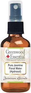 Eau de fleur de jasmin pure greenwood (hydrolat) (jasmin officiel) qualité thérapeutique naturelle