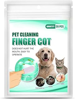 Lingettes auriculaires pour chiens - lingettes pour chiens, lingettes dentaires pour chiens, lingettes