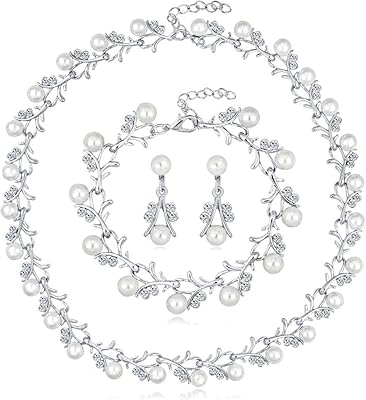 Ensemble collier et boucles d'oreilles pendantes pour femme, ensemble de bijoux plaqué or