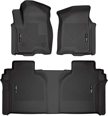 Ensemble de revêtements de sol pour sièges avant et deuxième sièges husky liners