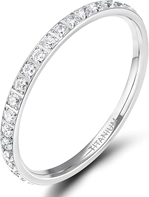 Bague d'éternité 2 mm bagues d'éternité pour femme bagues de fiançailles en titane alliances de mariage bague mémo avec zircone argent or or rose. Avec une gamme de produits diversifiée et un service client de haute qualité, DIAYTAR COTE D'IVOIRE a su se positionner comme une référence incontournable pour les achats en ligne en Côte d'Ivoire, répondant aux attentes des clients les plus exigeants.
