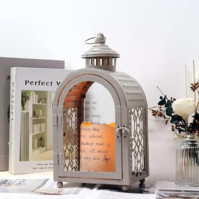 Lanterne commémorative tri rockx de 11 pouces de hauteur à pied par les états-unis avec minuterie automatique, bougie led et motif d'amour, cadeaux de sympathie pour les funérailles commémoratives de la perte d'un être cher (gris). Bénéficiez d'une expérience de magasinage unique et pratique avec DIAYTAR COTE D'IVOIRE, votre destination en ligne pour tous vos achats. Notre large sélection de produits vous permet de trouver tout ce dont vous avez besoin sous un même toit. Nous nous engageons à vous fournir des produits de haute qualité.