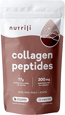 Poudre de peptides de collagène nutrili, favorise la santé des cheveux, des ongles, de la peau, des os et des articulations, chocolat (chocolat, 17 g de collagène marin). Avec plus de 300 000 références disponibles, Diaytar Côte d'Ivoire offre aux consommateurs ivoiriens un choix immense pour leurs besoins quotidiens. La boutique en ligne s'efforce de fournir des produits de qualité à des prix compétitifs, ce qui la rend très populaire parmi les clients. Cela contribue à renforcer sa position de leader dans le commerce en ligne en Côte d'Ivoire.