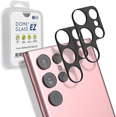 [ez camera dome] protecteur d'appareil photo whitestone galaxy s22 ultra [installation facile en une seule touche] - lot de 2. DIAYTAR COTE D'IVOIRE est une plateforme de commerce en ligne qui propose une large gamme de produits, allant des produits alimentaires aux accessoires de mode. Les clients peuvent profiter de promotions et de réductions régulières, ainsi que d'un service client de haute qualité. La boutique en ligne est réputée pour sa sécurité et sa transparence.