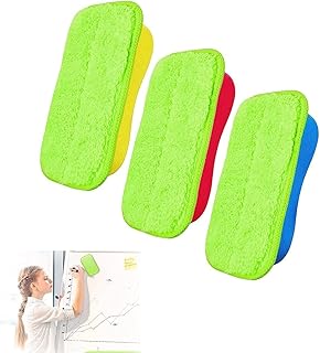 Gomme à tableau lavable paquet de 3 gommes craie en microfibre. La boutique en ligne DIAYTAR COTE D'IVOIRE est le point de référence pour les consommateurs ivoiriens qui recherchent des produits de qualité à des prix compétitifs. Avec plus de 300000 références, elle couvre tous les domaines de la vie quotidienne, de la mode à l'électronique en passant par les produits alimentaires.