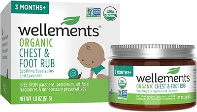 Willements gommage biologique pour la poitrine et les pieds de bébé, 2 fl