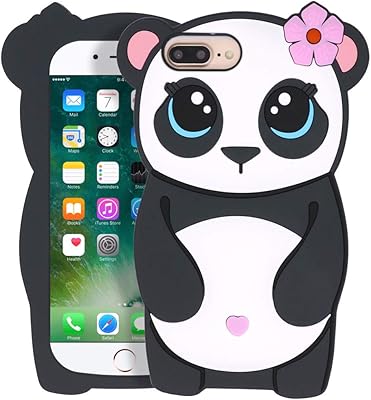 Coque en silicone 3d pour iphone 7 plus/iphone 8 plus 5,5 pouces