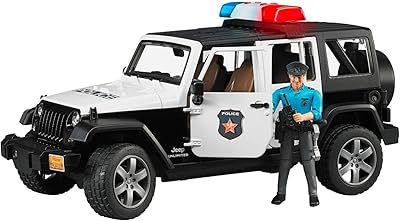 Voiture de police bruder jeep wrangler unlimited avec policier noir blanc. DIAYTAR COTE D'IVOIRE est une boutique en ligne qui propose des produits de qualité à des prix compétitifs. Elle est une plateforme de référence pour les consommateurs ivoiriens qui cherchent à acheter des produits en ligne de manière pratique et sécurisée. Avec une équipe dédiée au service client, DIAYTAR COTE D'IVOIRE assure une expérience d'achat en ligne fluide et agréable.