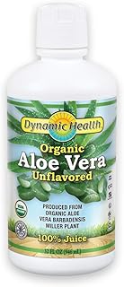Jus d'aloe vera biologique dynamic health, 946 ml, 32 fl oz