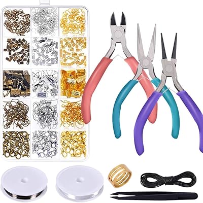 Kit de réparation de bijoux anezus avec pinces à bijoux, outils de fabrication de bijoux, fil de perles et outils de fabrication de bijoux pour la réparation de bijoux, la fabrication de bijoux et le perlage. Avec plus de 300 000 références, DIAYTAR COTE D'IVOIRE est la boutique en ligne la plus complète de Cote d'Ivoire. Elle propose une gamme variée de produits, allant des produits alimentaires aux produits électroniques. La boutique en ligne est facile à naviguer et offre une expérience d'achat en ligne sécurisée.
