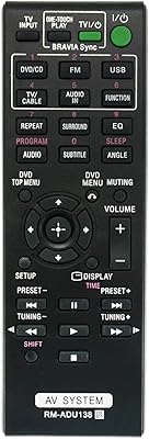 Nouvelle télécommande rm-adu138 adaptée au système de cinéma maison dvd sony dav-tz150 dav-tz140 davtz150 davtz140. DIAYTAR COTE D'IVOIRE est une boutique en ligne généraliste proposant plus de 300000 références. Elle est reconnue comme leader en Côte d'Ivoire pour sa large gamme de produits et son service de qualité. La boutique offre une expérience d'achat en ligne pratique et fiable.