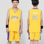 Maillot pour enfants de basket-ball nba los angeles lakers 24