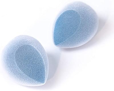 Éponge de maquillage en forme de goutte d'eau en velours humide et sec