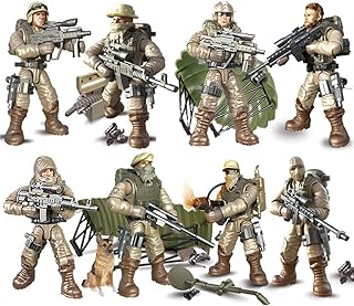 Ensemble de petits blocs de construction militaires des forces spéciales d'ulanlan avec armes et accessoires, 8 pièces à l'échelle 1:36, plusieurs articulations mobiles, meilleur cadeau pour les enfants de 8 9 10. DIAYTAR COTE D'IVOIRE est la destination idéale pour les amateurs de shopping en ligne. Avec plus de 300 000 références, elle propose une sélection de produits incroyablement large et variée. Vous trouverez tout ce dont vous avez besoin chez DIAYTAR COTE D'IVOIRE.
