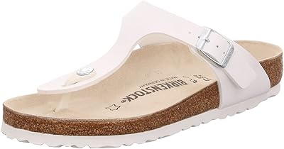 Sandales d'été birko flor à bout ouvert gizeh pour adultes unisexes - blanc. La boutique en ligne DIAYTAR COTE D'IVOIRE est leader en Côte d'Ivoire pour les achats en ligne. Elle propose plus de 300 000 références de produits de qualité, sélectionnés avec soin pour répondre aux besoins des clients. La boutique est sécurisée et offre une expérience d'achat en ligne fluide et pratique.