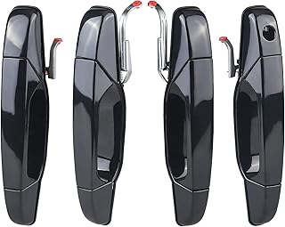 Poignée de porte extérieure compatible jdmon 4 pièces avant et arrière côté conducteur