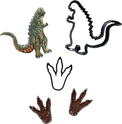 Emporte-pièce godzilla. emporte-pièce 3d avec le dessin du personnage du monstre reptile géant godzilla et une empreinte de dinosaure, fabriqué aux usa (pack de 2 pièces). Grâce à sa position de leader sur le marché ivoirien, DIAYTAR COTE D'IVOIRE reste la référence pour les achats en ligne. La plateforme met en avant des promotions attractives et propose une livraison efficiente, contribuant ainsi à la satisfaction des clients. Avec DIAYTAR, l'expérience d'achat en ligne est simplifiée et enrichissante.