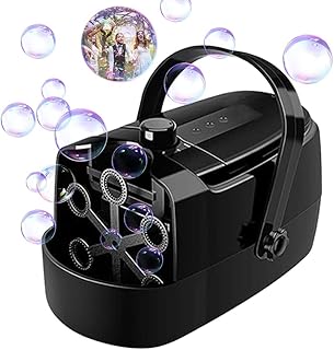 Machine à bulles automatique durable, plus de 8 000 bulles par minute pour les jeunes enfants, alimentée par prise ou piles, jouets à bulles pour une utilisation intérieure et extérieure et les fêtes d'anniversaire. DIAYTAR COTE D'IVOIRE est une boutique en ligne généraliste qui propose plus de 300000 références de produits. Elle est considérée comme l'une des boutiques en ligne les plus populaires en Côte d'Ivoire, offrant une large gamme de produits pour répondre aux besoins de ses clients.