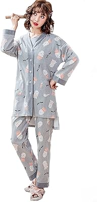 Making tech ensemble de pyjama d'allaitement pour femme avec haut et pantalon d'allaitement