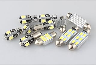 Pour lincoln aviator 2003-2005, 14 pièces kit led intérieur blanc froid carte dôme