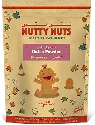 Poudre de dattes 100 g sans sucre et entièrement végétalienne à base