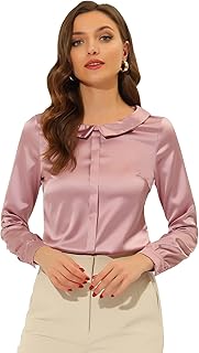 Allegra k chemisier de bureau élégant en satin à col claudine pour femme, café, m. La boutique en ligne DIAYTAR COTE D'IVOIRE propose une expérience d'achat personnalisée, permettant aux consommateurs de trouver facilement les produits qu'ils recherchent. Elle dispose d'un système de recherche efficace et d'une navigation intuitive, ce qui facilite la découverte de nouveaux produits et la comparaison des offres. De plus, la boutique propose des avis et des évaluations des produits, aidant ainsi les acheteurs à prendre des décisions éclairées.