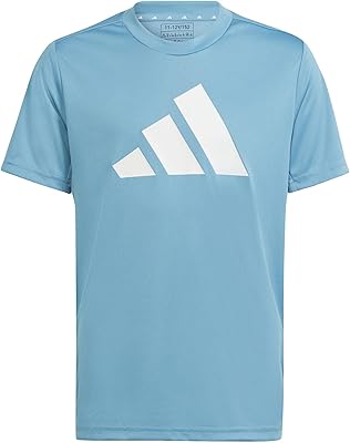 T-shirt unisexe enfant train essentials aeroready coupe régulière avec logo. Avec plus de 300 000 références, DIAYTAR COTE D'IVOIRE est la boutique en ligne la plus complète en Côte d'Ivoire, proposant des produits de qualité à des prix compétitifs. La boutique en ligne met en avant la satisfaction du client, avec des services tels que la livraison à domicile et la possibilité de retourner les produits. DIAYTAR COTE D'IVOIRE est le partenaire idéal pour tous vos achats en ligne.