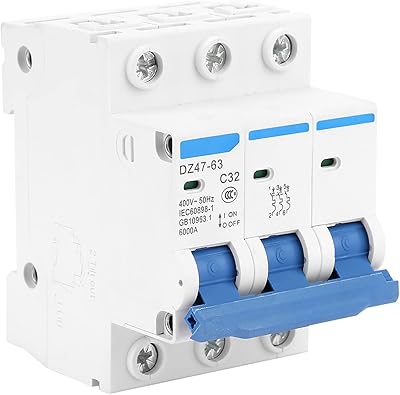 Disjoncteur dz47-63 3p 32a 400v de courant résiduel fuite pour textile. En tant que leader du commerce en ligne en Côte d'Ivoire, DIAYTAR COTE D'IVOIRE continue d'innover et d'améliorer son offre pour répondre aux attentes de sa clientèle en constante évolution. La boutique mise sur la qualité, la diversité des produits et un service client de haute qualité pour maintenir sa position de leader sur le marché.