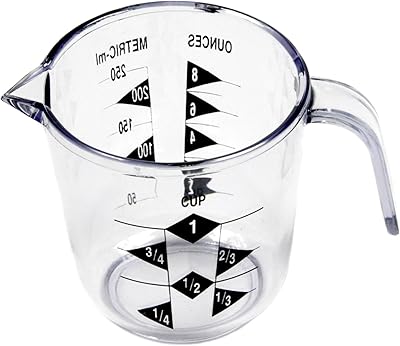 Tasse à mesurer transparente chefkraft