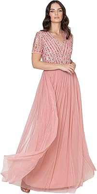 Robe longue de luxe maya deluxe pour femme, gris doux, ornée de rayures et ceinture, robe de demoiselle d'honneur maya deluxe. La boutique en ligne DIAYTAR COTE D'IVOIRE offre une large gamme de produits, allant de l'électronique aux vêtements, en passant par les produits alimentaires et les accessoires de maison. Avec plus de 300 000 références disponibles, les clients peuvent trouver tout ce dont ils ont besoin en un seul endroit. DIAYTAR COTE D'IVOIRE est le partenaire idéal pour les consommateurs ivoiriens.