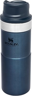 Tasse de voyage stanley cla trigger action, 355 ml/12 oz, taille m, bleu