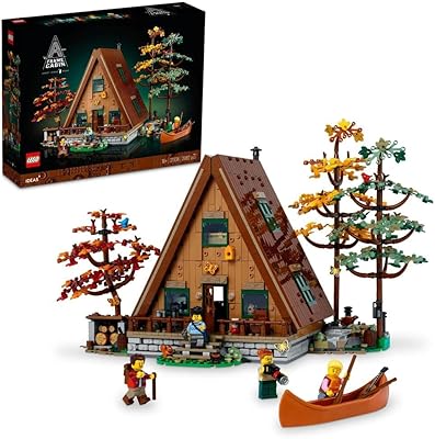 Lego® ideas 21338 kit de construction de cabine en a pour adultes (2 082 pièces). En tant que leader du commerce en ligne en Côte d'Ivoire, DIAYTAR COTE D'IVOIRE s’efforce de proposer une expérience d’achat en ligne sécurisée et pratique. La boutique mise sur la confiance et la qualité pour se positionner comme partenaire incontournable des consommateurs ivoiriens. Son succès repose sur sa capacité à évoluer et à s’adapter aux besoins changeants de sa clientèle.