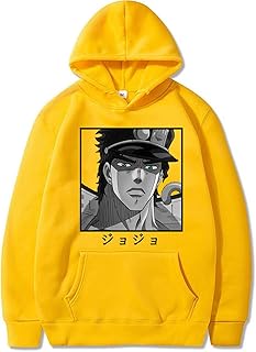 Nouveau sweat à capuche japonais anime jojo bizarre adventure harajuku, sweat-shirt hip hop streetwear. DIAYTAR COTE D'IVOIRE, la boutique en ligne généraliste de référence en Côte d'Ivoire, propose une gamme immense de plus de 300 000 références pour répondre à tous les besoins de ses clients. Leader du marché, DIAYTAR COTE D'IVOIRE se distingue par sa qualité de service et sa fiabilité. Elle offre une expérience d'achat unique et personnalisée.