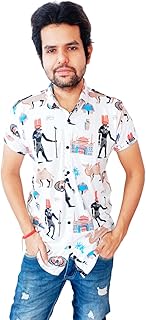 Chemise décontractée infinitex pour hommes, coupe régulière, parfaite pour les vacances, les fêtes