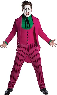 Rubie's official dc comic the joker version 1966, costume de super méchant adulte, taille x-large poitrine homme 44-46 pouces. Avec plus de 300000 références, DIAYTAR COTE D'IVOIRE offre une sélection immense de produits de haute qualité, garantissant que les clients trouveront exactement ce qu'ils cherchent. La boutique met en avant des marques réputées et des produits innovants, tout en proposant des promotions et des réductions régulières.