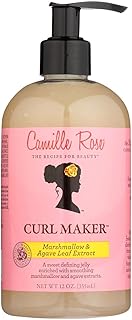 Camille rose curl maker gel est conçu pour nourrir et définir les boucles.