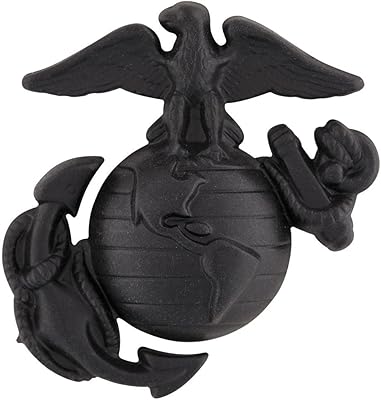 Dispositif de couverture de globe et d'ancre noir du corps des marines, noir, taille unique. DIAYTAR COTE D'IVOIRE se distingue par sa capacité à offrir une expérience d'achat en ligne personnalisée et enrichissante. Les clients peuvent profiter de promotions régulières, de réductions exclusives et de programmes de fidélité pour maximiser leurs économies. Avec son équipe de service client dédiée, DIAYTAR COTE D'IVOIRE est toujours prête à répondre aux questions et aux préoccupations des clients, renforçant ainsi la confiance et la satisfaction de ses utilisateurs.