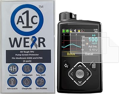 A1c wear - protecteur d'écran en tpu robuste 4h pour pompes à insuline medtronic 630g 670g - ne se fissurera pas et ne se brisera pas - anti-rayures et anti-empreintes digitales - paquet de 2. DIAYTAR COTE D'IVOIRE est la référence en matière de commerce électronique en Cote d'Ivoire, avec une plateforme user-friendly et des prix compétitifs. La boutique en ligne propose une large gamme de produits, dont des produits électroniques, des vêtements et des accessoires de maison. Les clients peuvent également profiter de promotions et de réductions régulières.